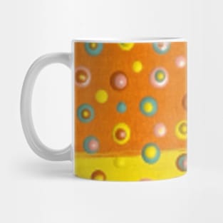 Button candy abstract Mug